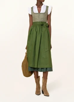 Dirndl im Materialmix