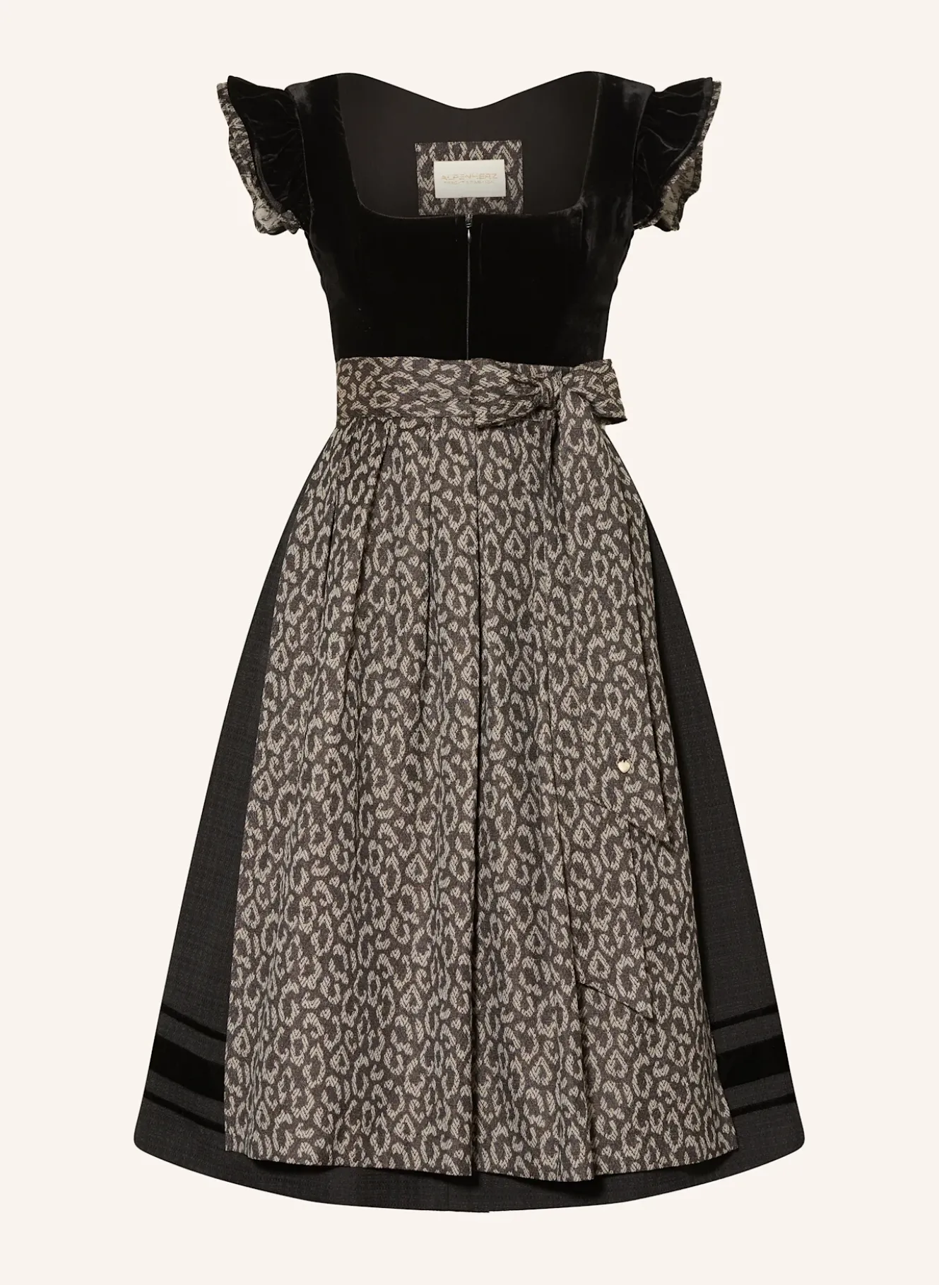 Dirndl LEO mit abnehmbaren Ärmeln