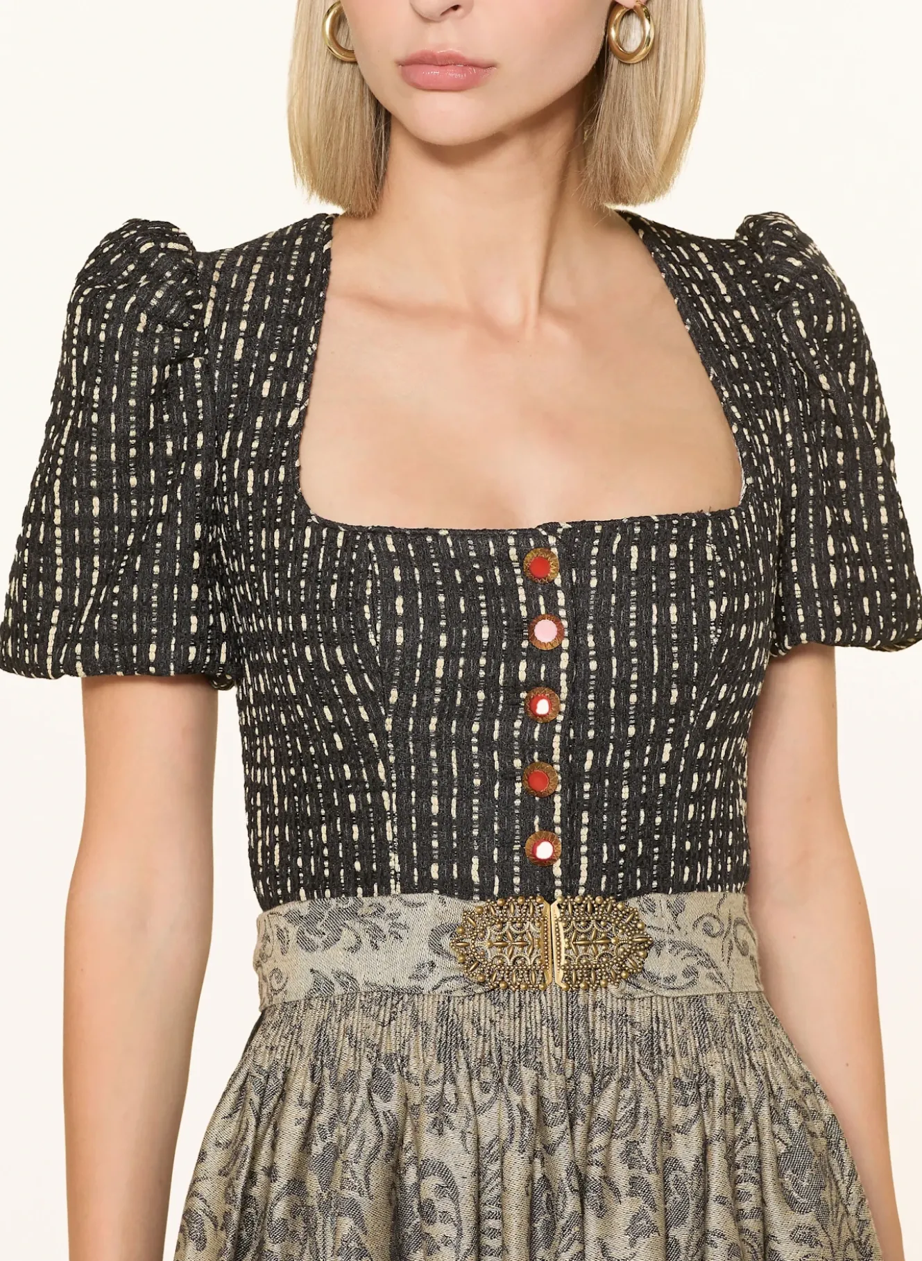 Dirndl LORLE mit Glitzergarn