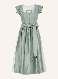 Dirndl MARIE mit Leinen und Rüschen