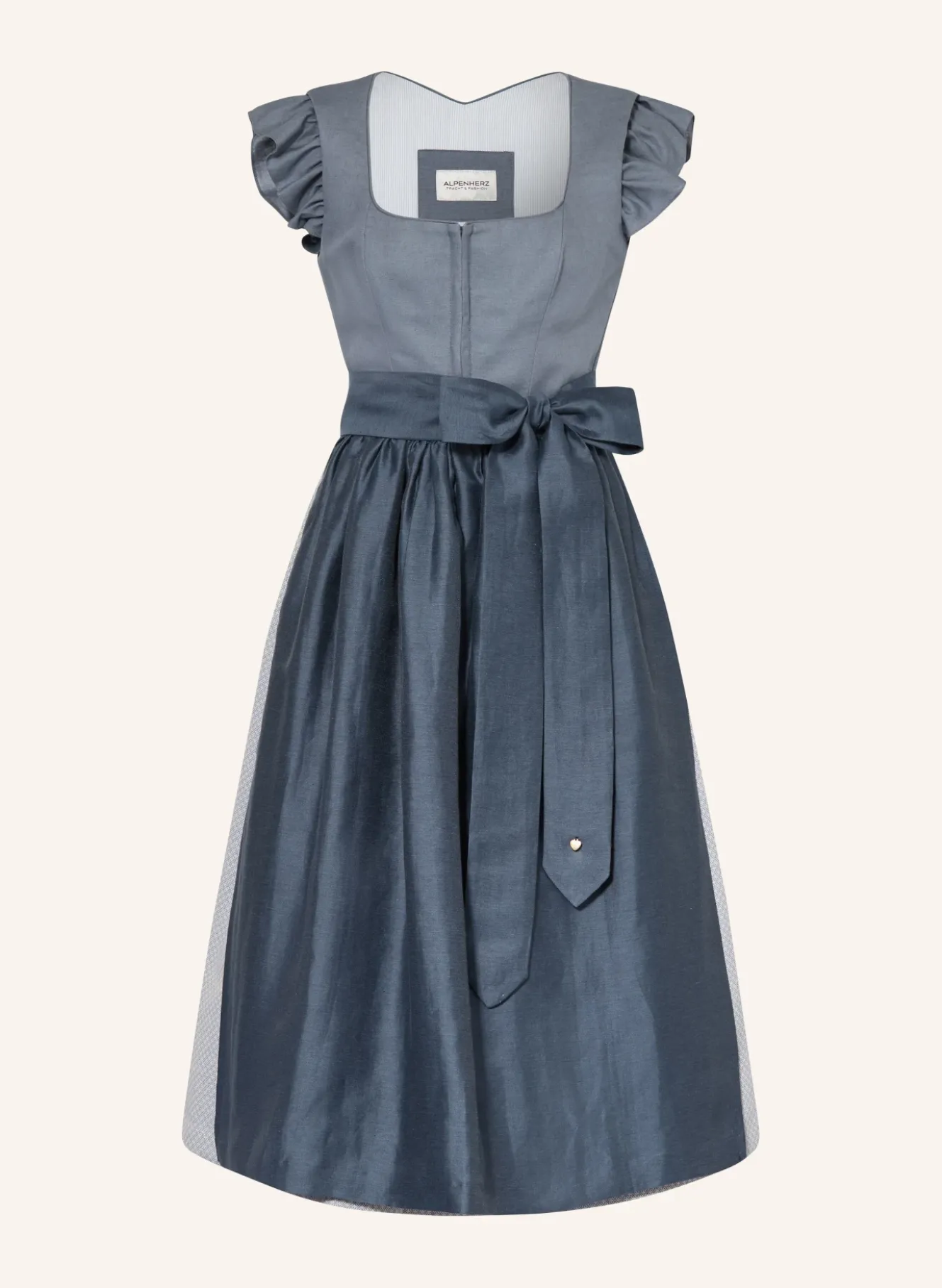 Dirndl MARIE mit Leinen und Rüschen