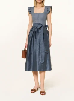 Dirndl MARIE mit Leinen und Rüschen