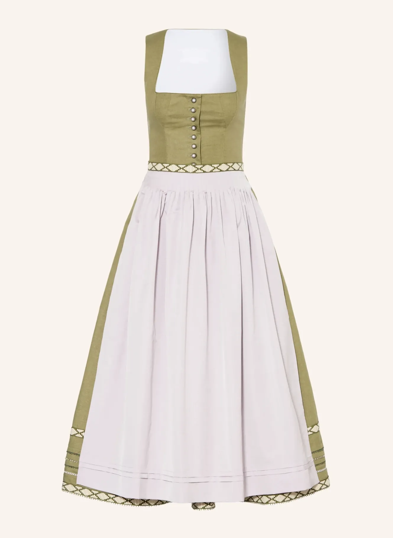 Dirndl mit Leinen