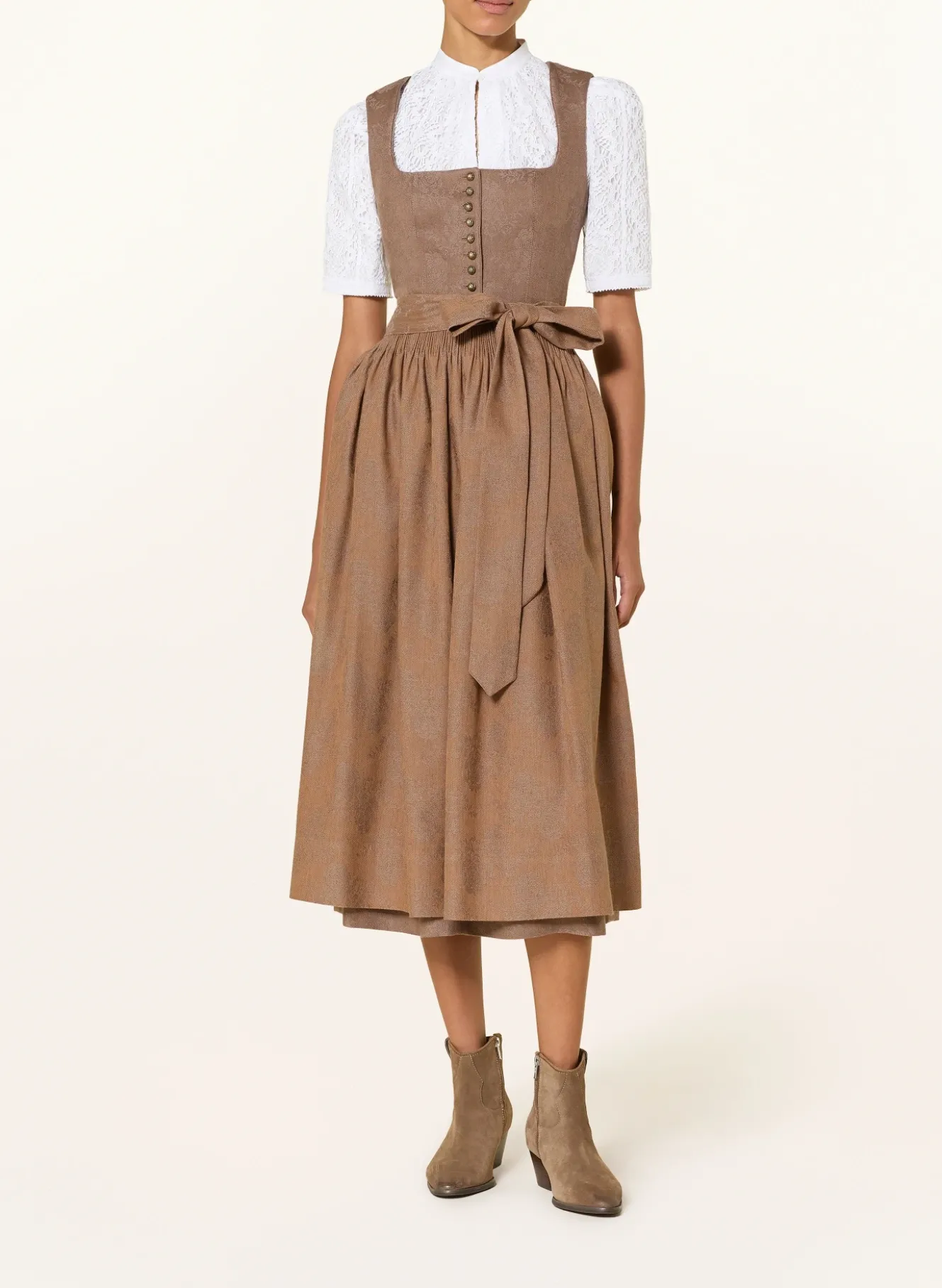 Dirndl MONIKA mit Leinen