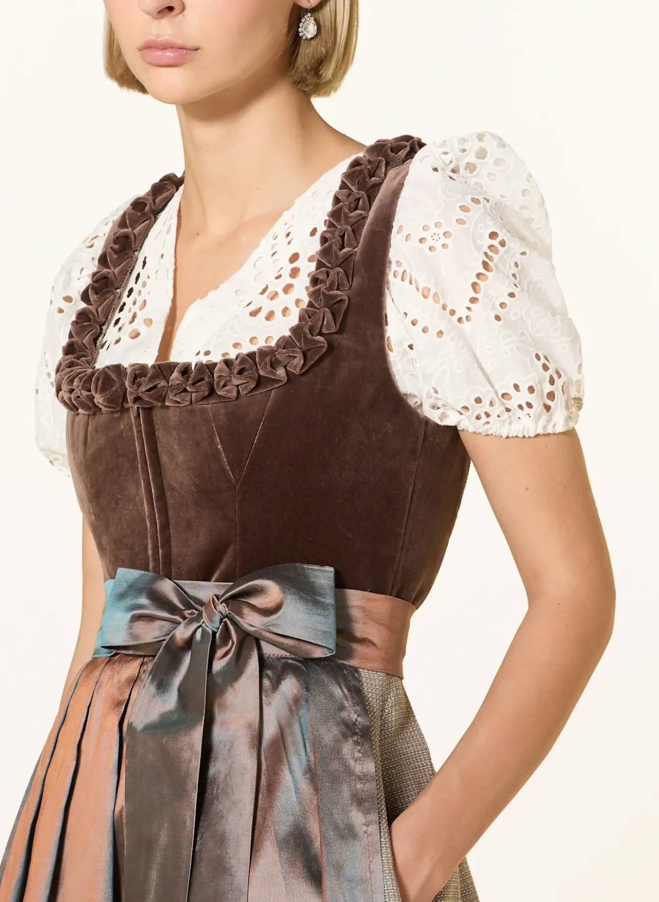 Dirndl ROSALIE mit Glitzergarn