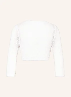 Dirndlbluse aus Spitze mit 3/4-Arm