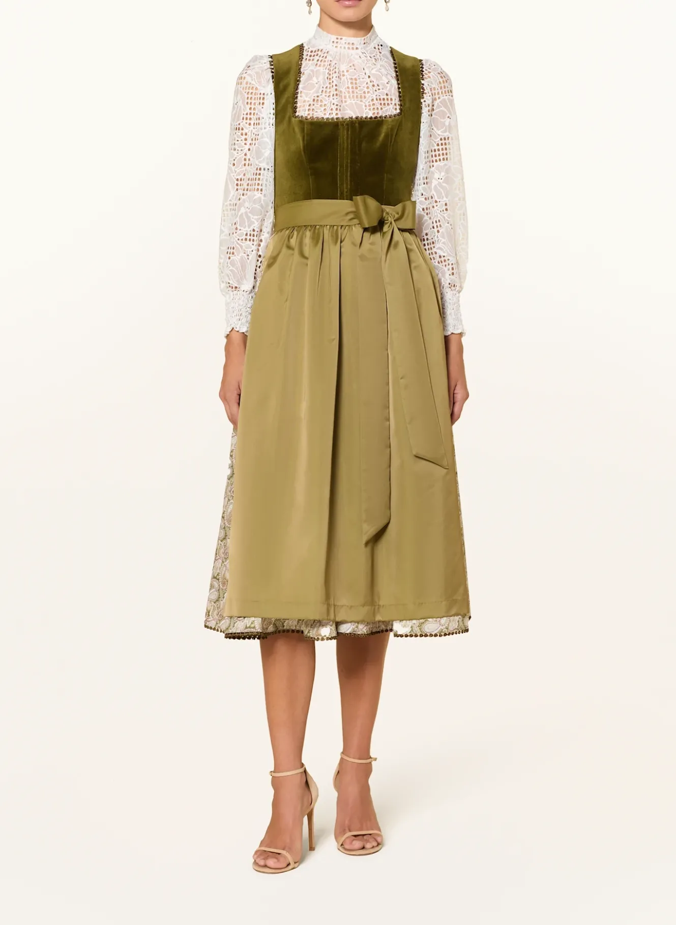 Dirndlbluse CORNELIA aus Spitze