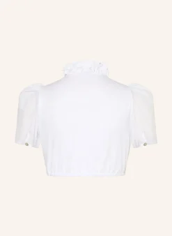 Dirndlbluse DAPHNE mit Rüschen