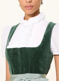 Dirndlbluse DAPHNE mit Rüschen