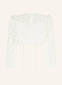 Dirndlbluse ERNESTA mit Spitze