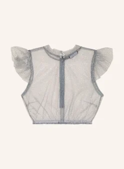 Dirndlbluse HEIKI mit Glitzergarn