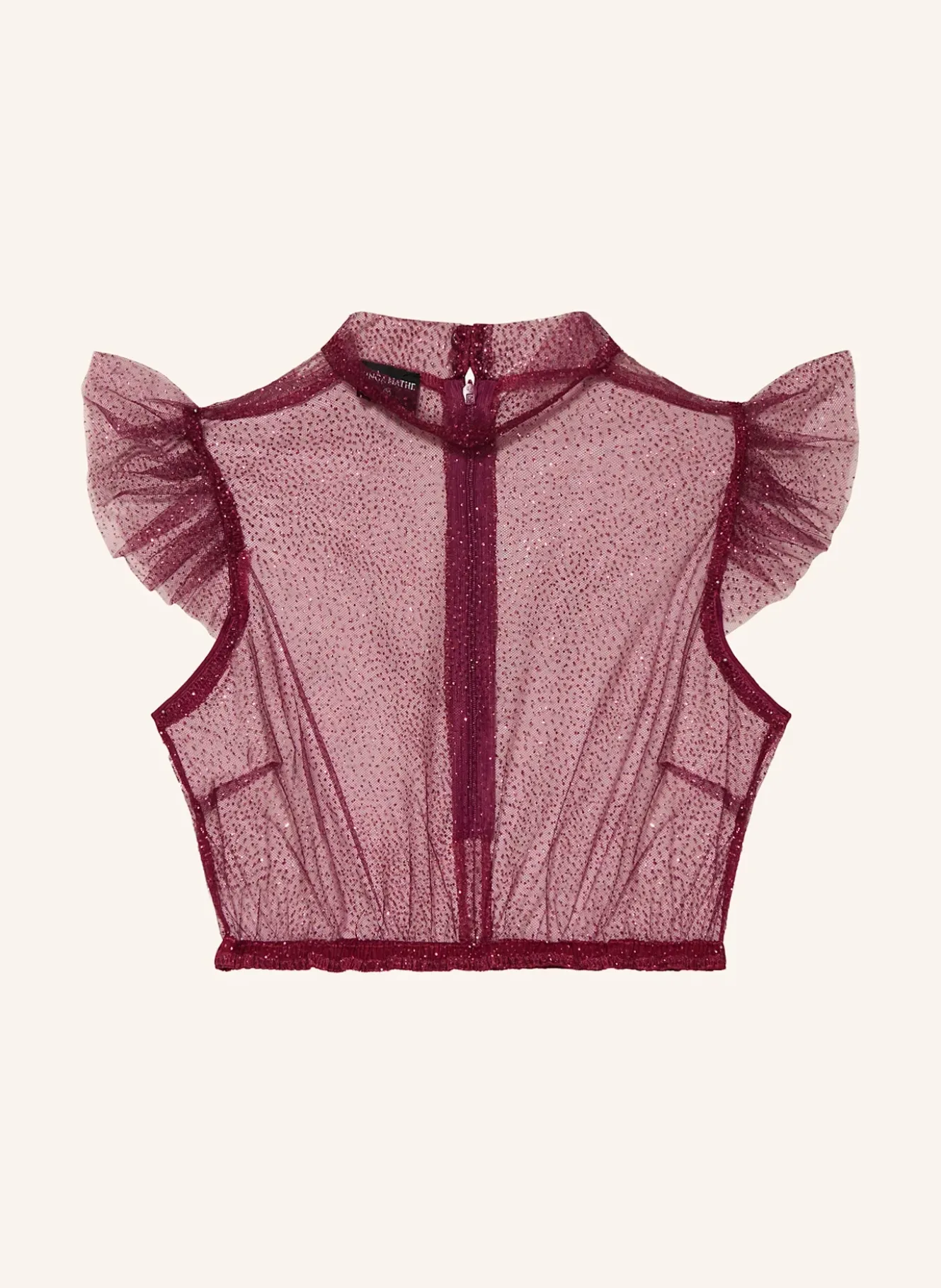 Dirndlbluse HEIKI mit Glitzergarn
