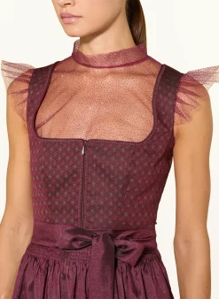 Dirndlbluse HEIKI mit Glitzergarn