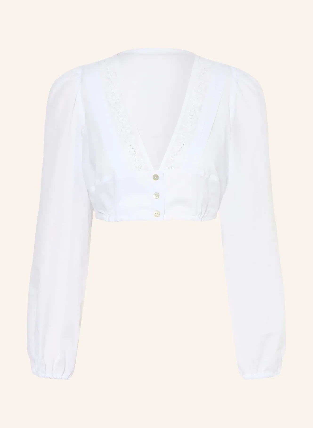 Dirndlbluse NIVIN mit Lochspitze