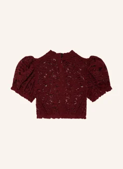 Dirndlbluse PINA aus Lochspitze
