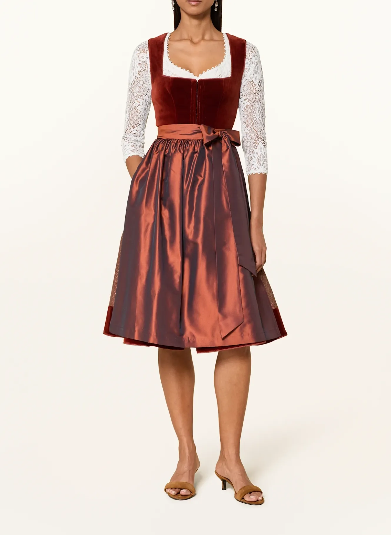 Dirndlbluse SAMANTHA aus Spitze