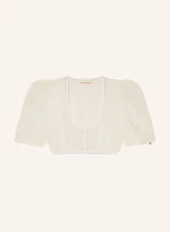 Dirndlbluse SARAH mit Seide