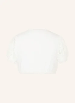 Dirndlbluse VICTORA im Materialmix