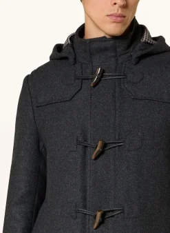 Dufflecoat mit abnehmbarer Kapuze