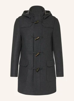 Dufflecoat mit abnehmbarer Kapuze