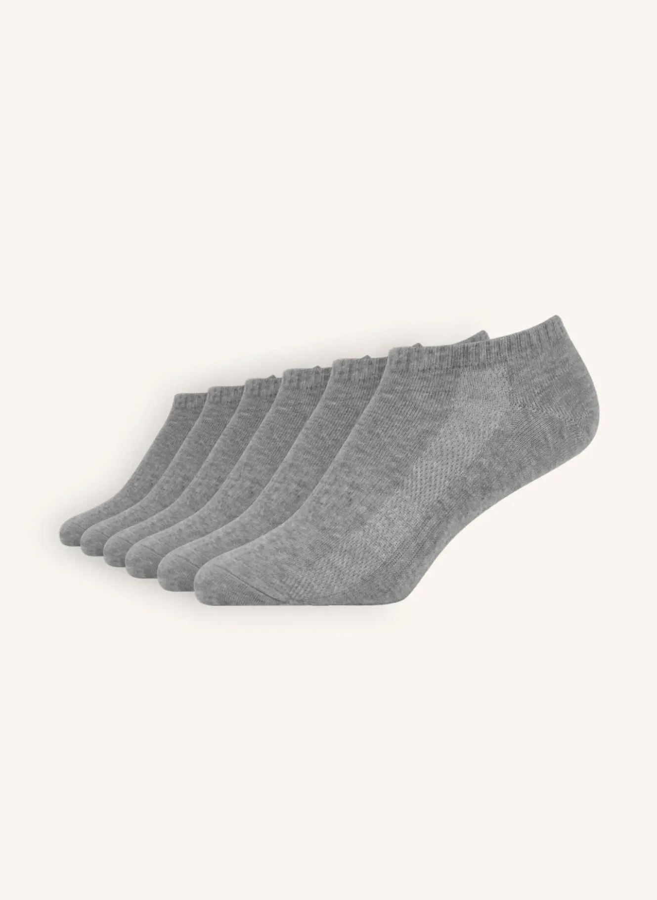 6er-Pack Bambus Sneaker Socken