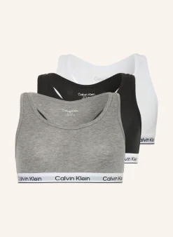 3er-Pack Bustiers ICON COTTON STRETCH