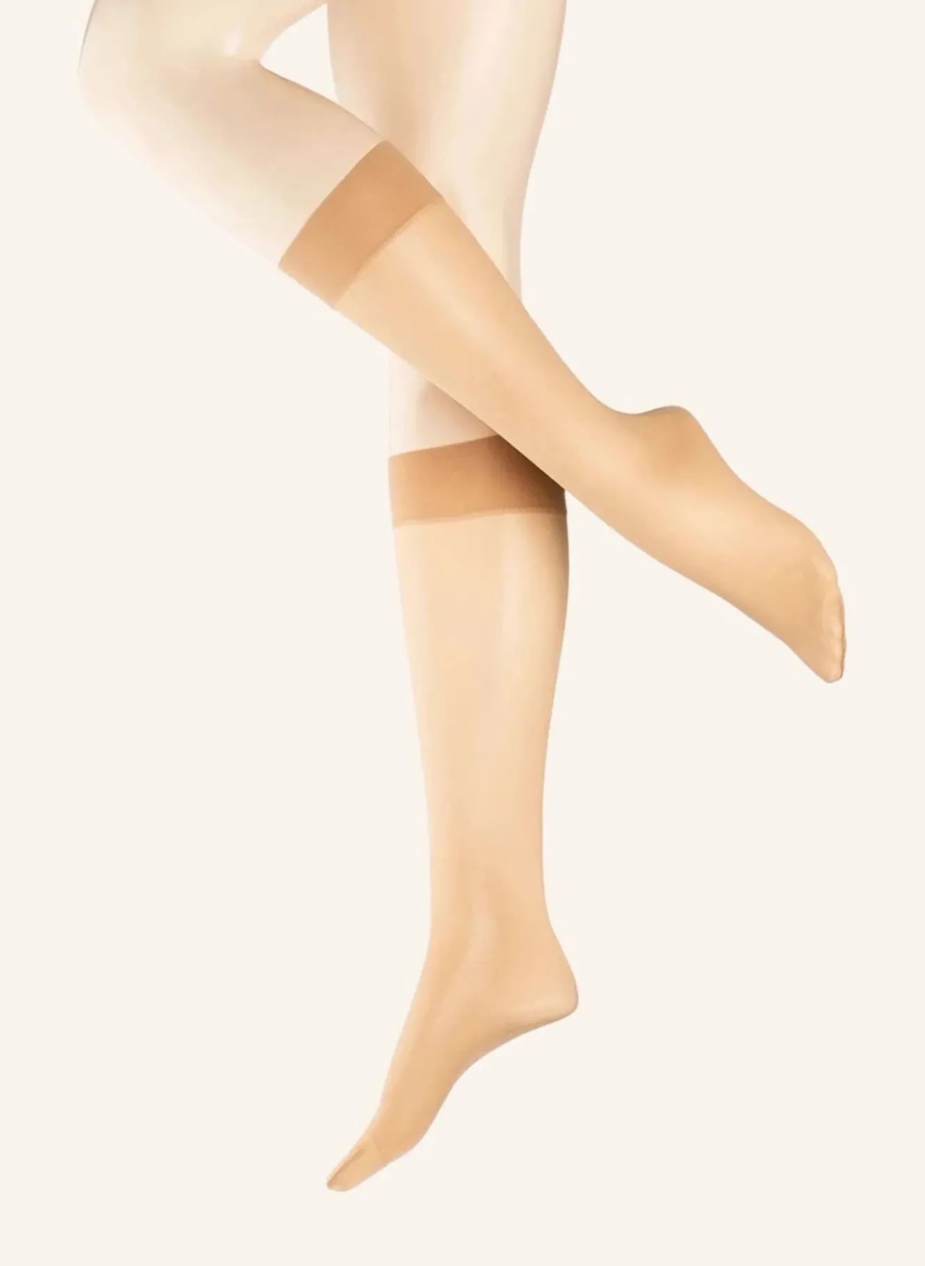 3er-Pack Fein-Kniestrümpfe SATIN TOUCH