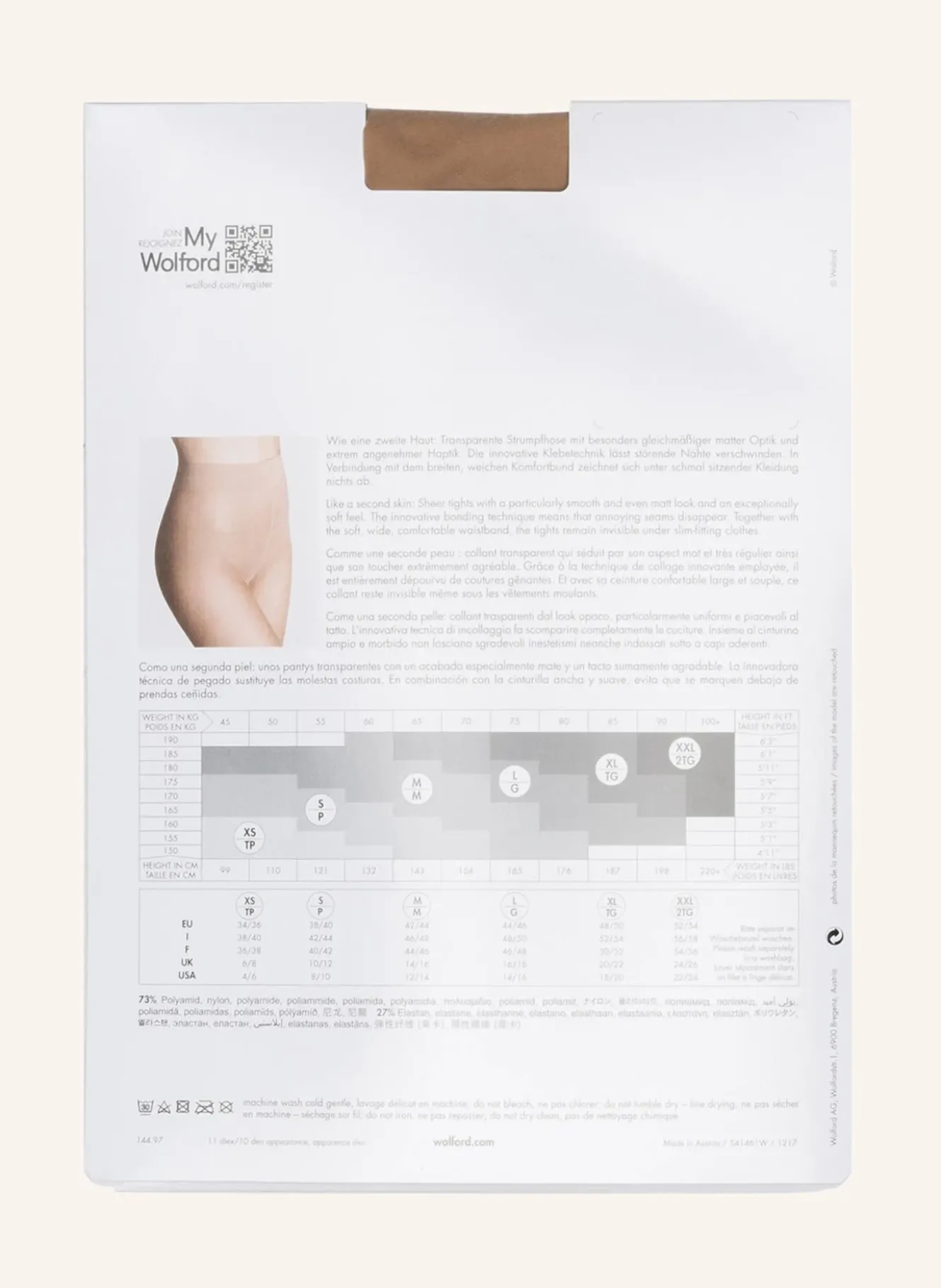 3er-Pack Feinstrumpfhosen SATIN TOUCH COMFORT