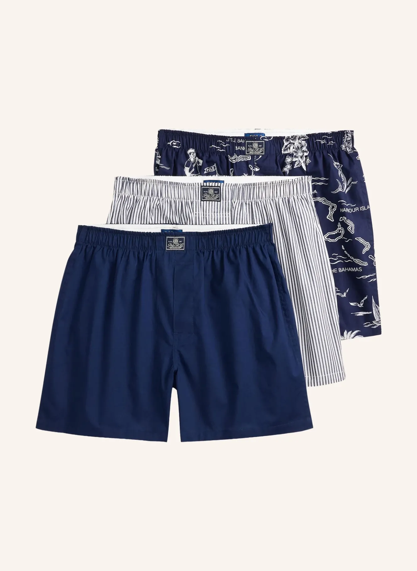 3er-Pack Web-Boxershorts
