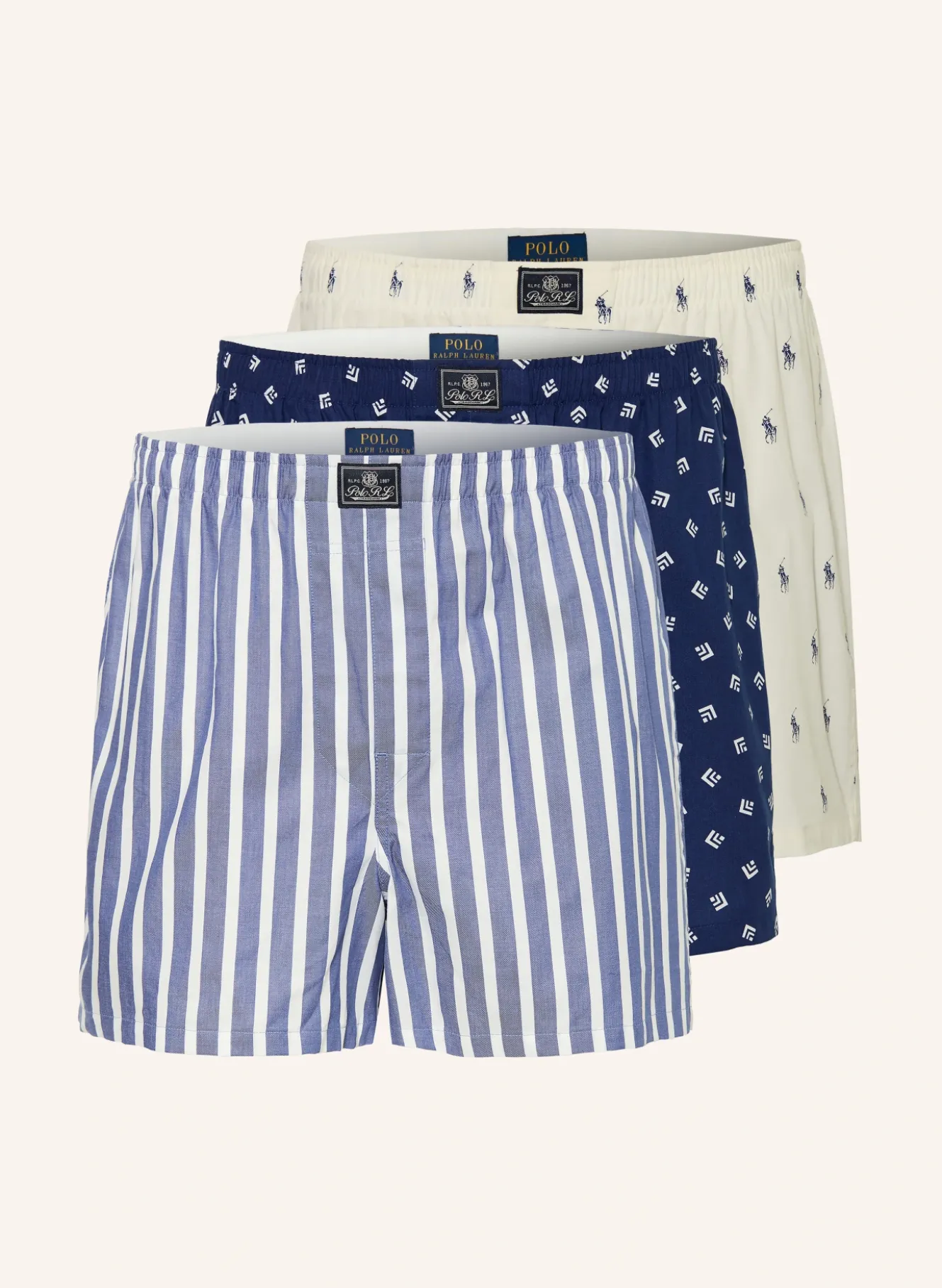 3er-Pack Web-Boxershorts