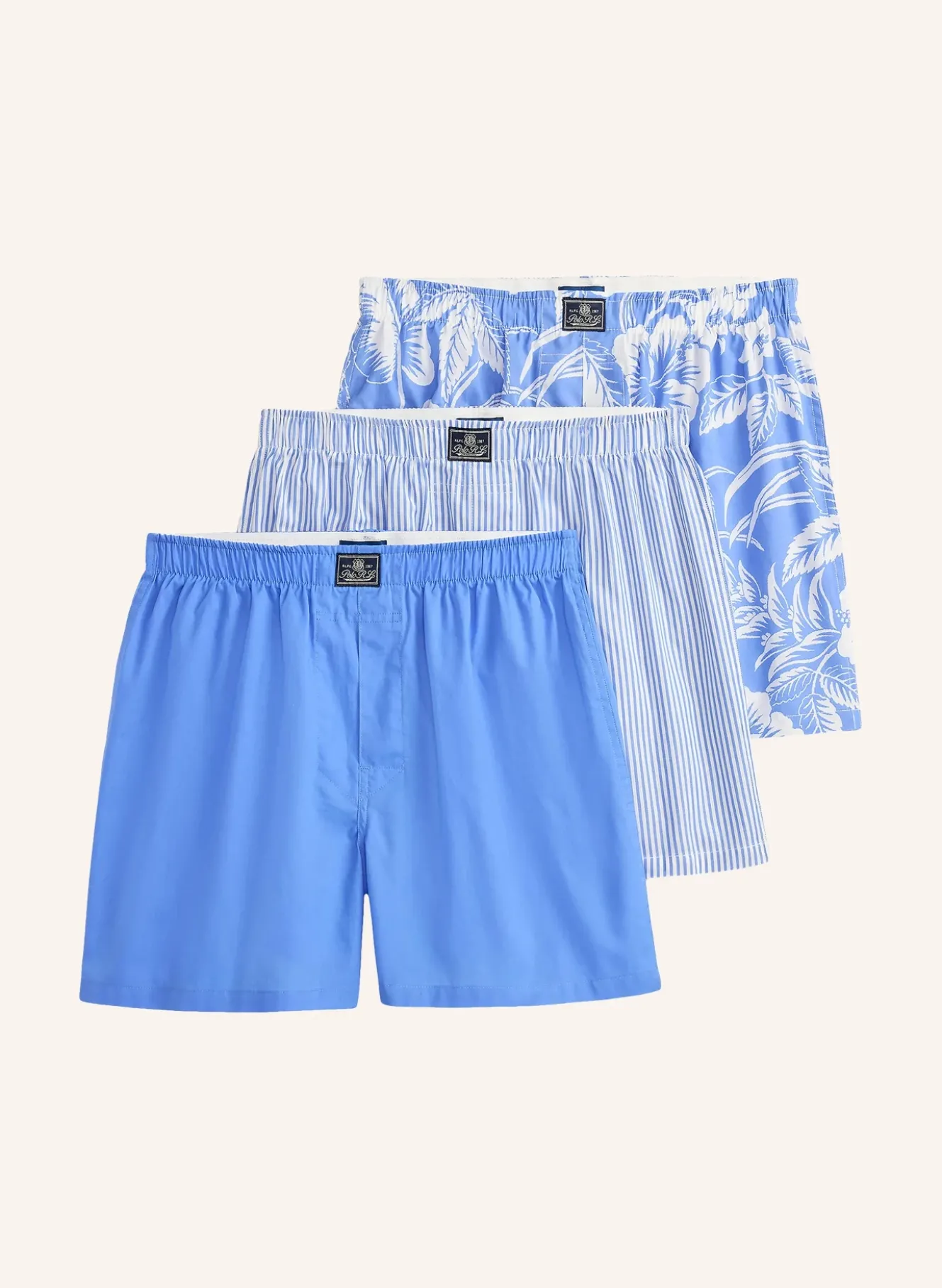 3er-Pack Web-Boxershorts