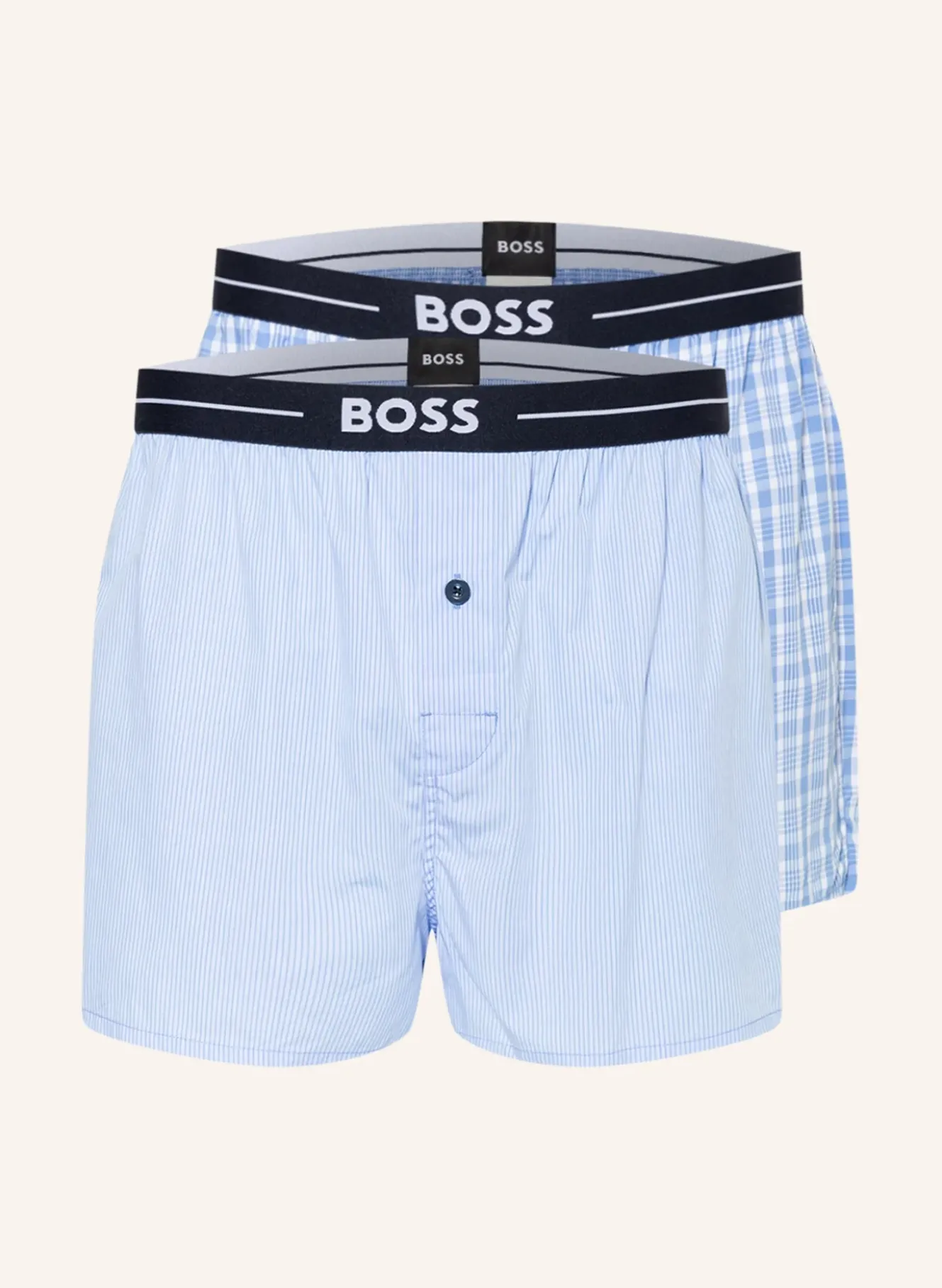 2er-Pack Web-Boxershorts