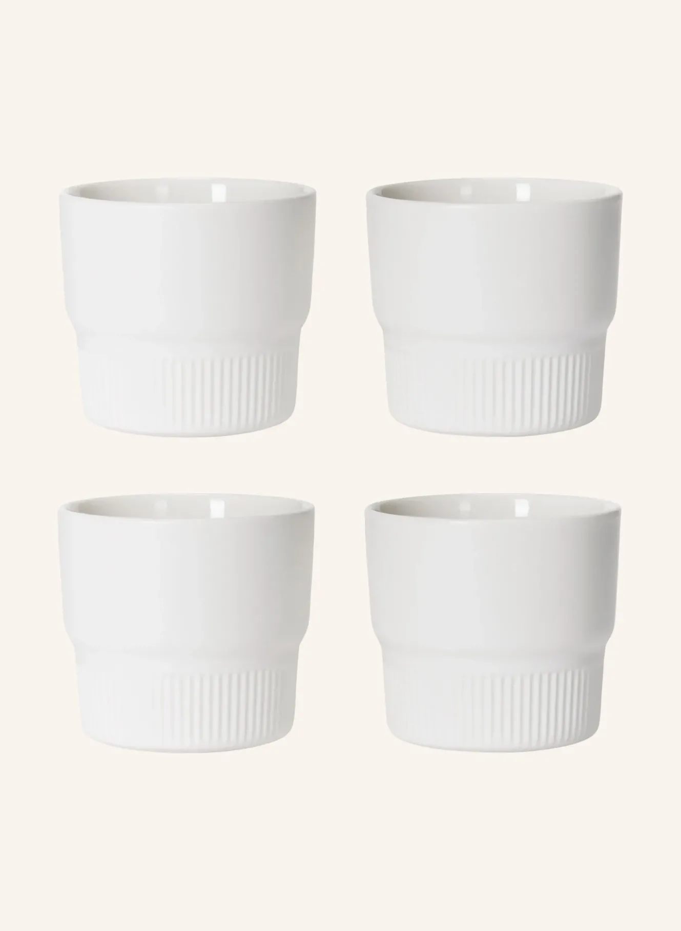 4er-Set Becher MOMENTS