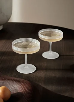 2er-Set Champagnergläser RIPPLE
