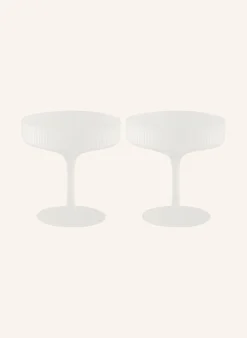 2er-Set Champagnergläser RIPPLE