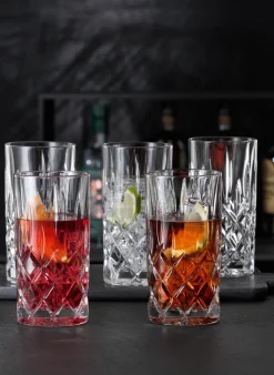 4er-Set Longdrinkgläser NOBLESSE