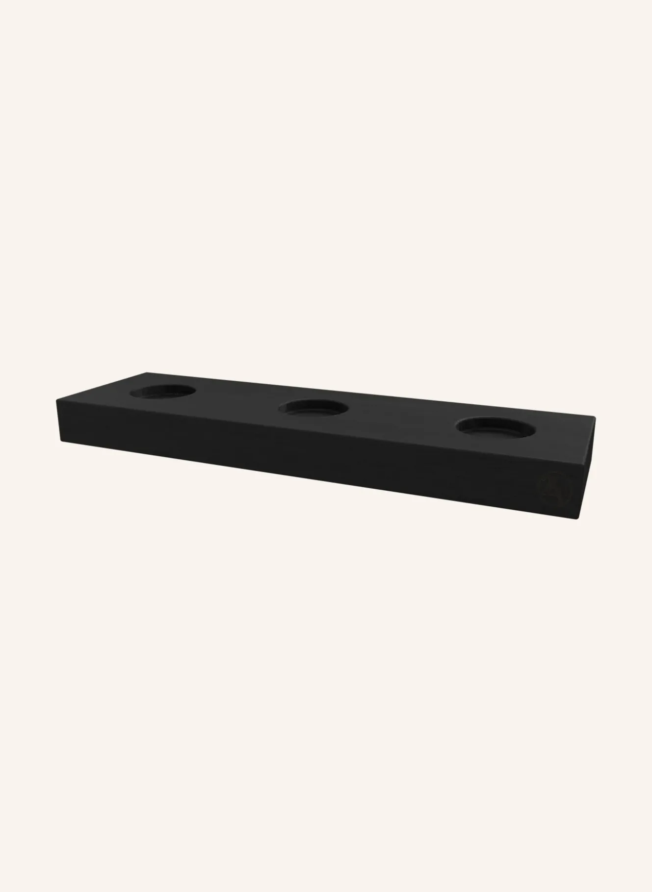 3er-Set Servierschalen BLACK OAK TRAY