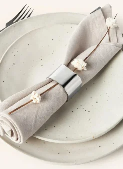 4er-Set Serviettenringe CUFF
