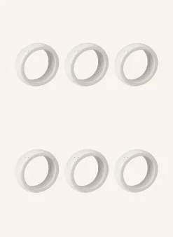 6er-Set Serviettenringe NORDIC VANILLA