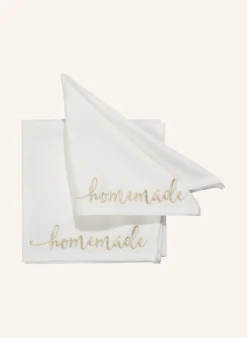 2er-Set Stoffservietten HOMEMADE