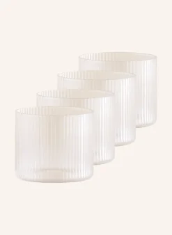 4er-Set Trinkgläser RIPPLE