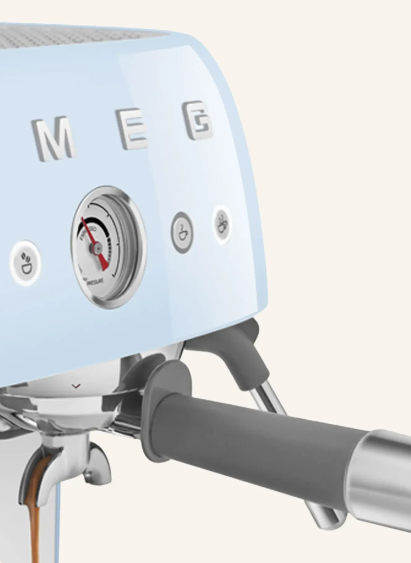 Espressomaschine ECF03 mit Kaffeemühle