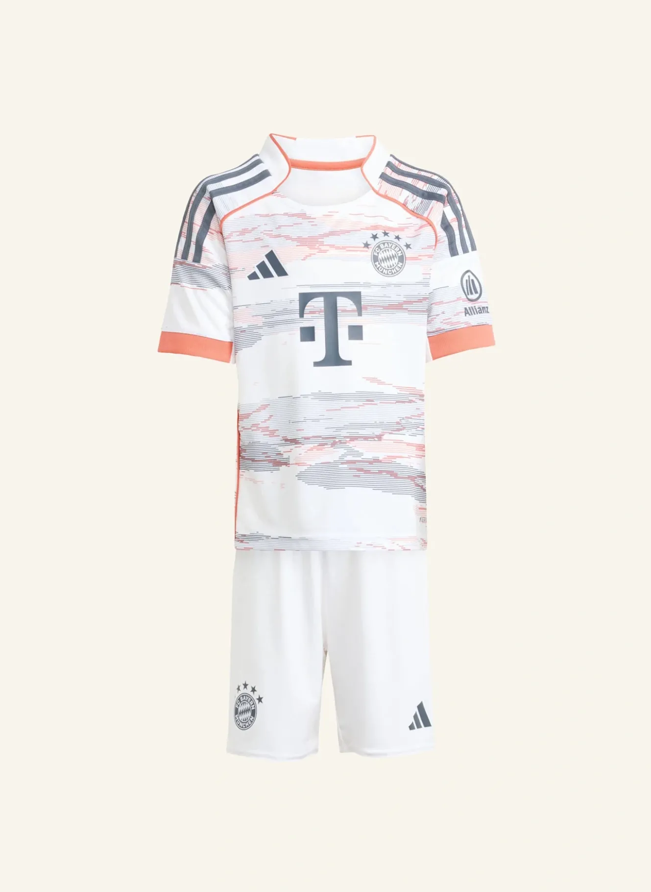 FC BAYERN MÜNCHEN 25/26 KIDS MINI-AUSWÄRTSAUSRÜSTUNG