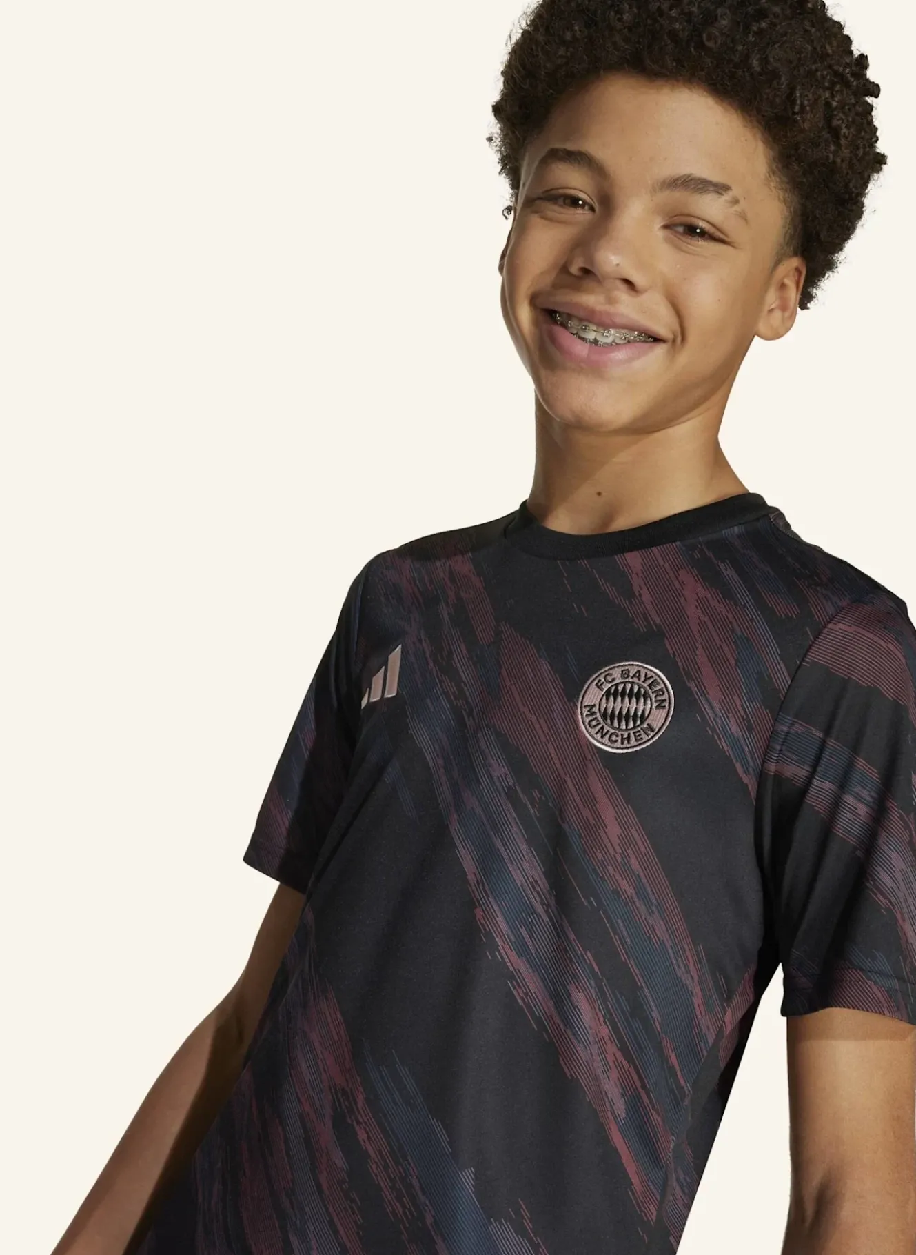 FC BAYERN MÜNCHEN 25/26 KIDS PRE-MATCH SHIRT