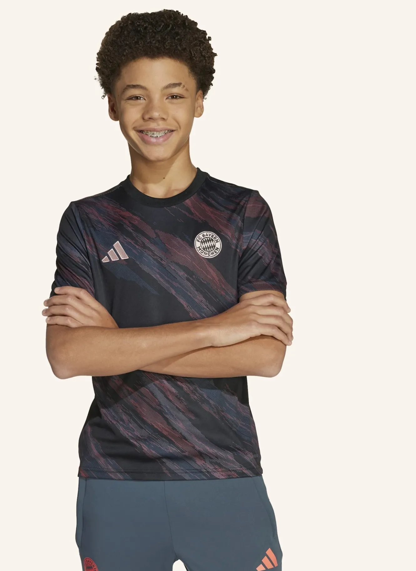 FC BAYERN MÜNCHEN 25/26 KIDS PRE-MATCH SHIRT