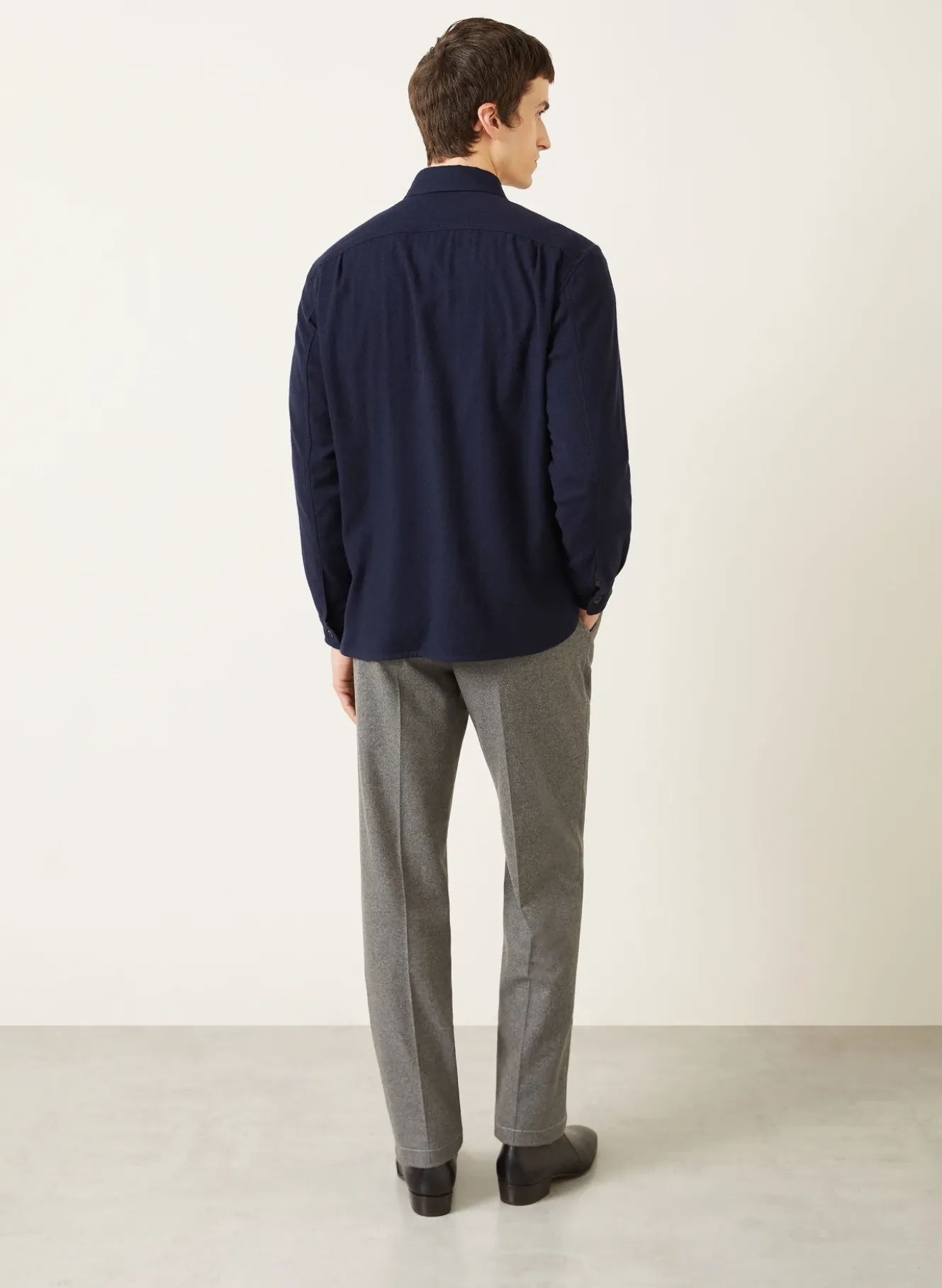 Flanellhemd Comfort Fit mit Cashmere