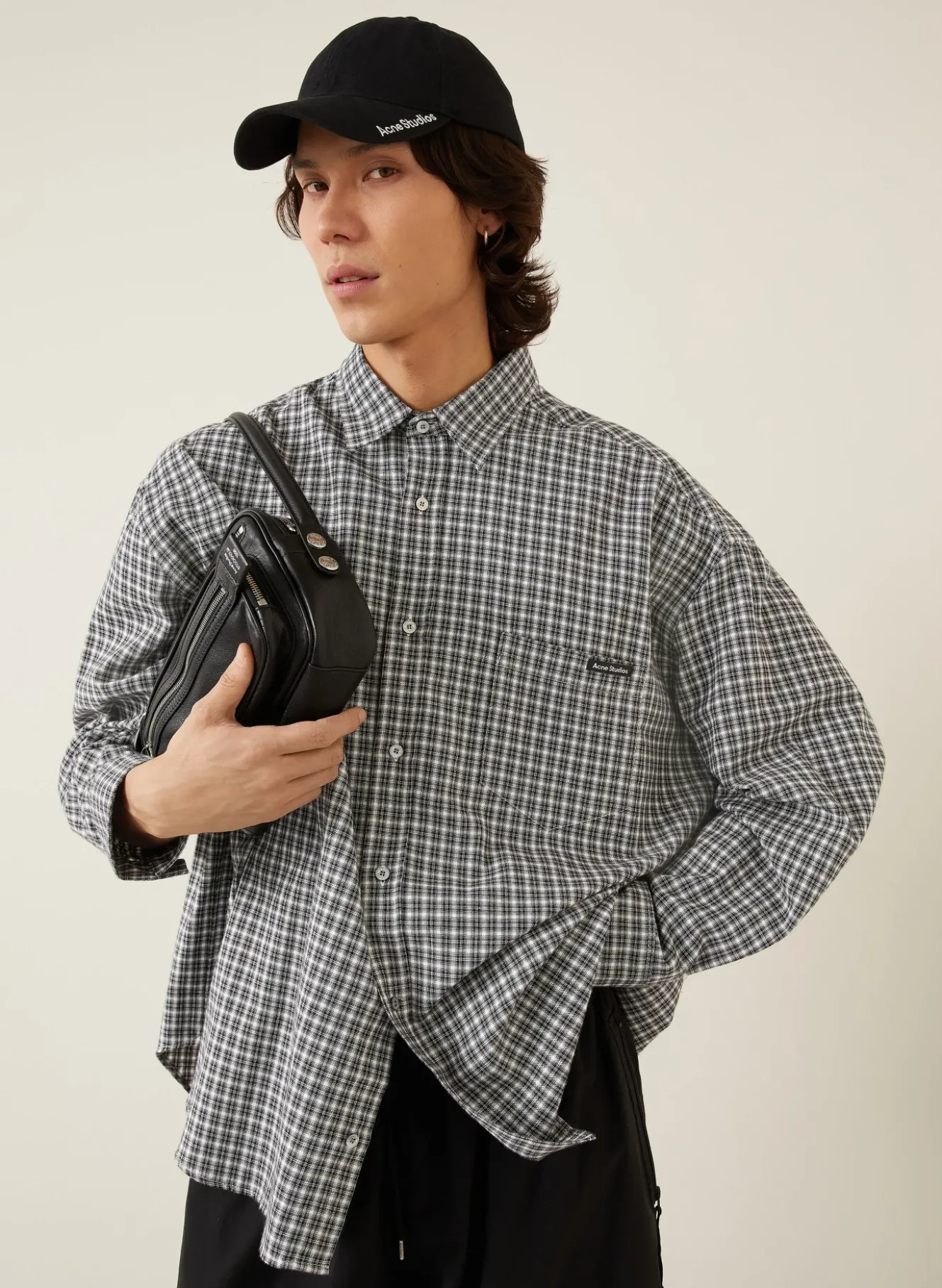 Flanellhemd Loose Fit