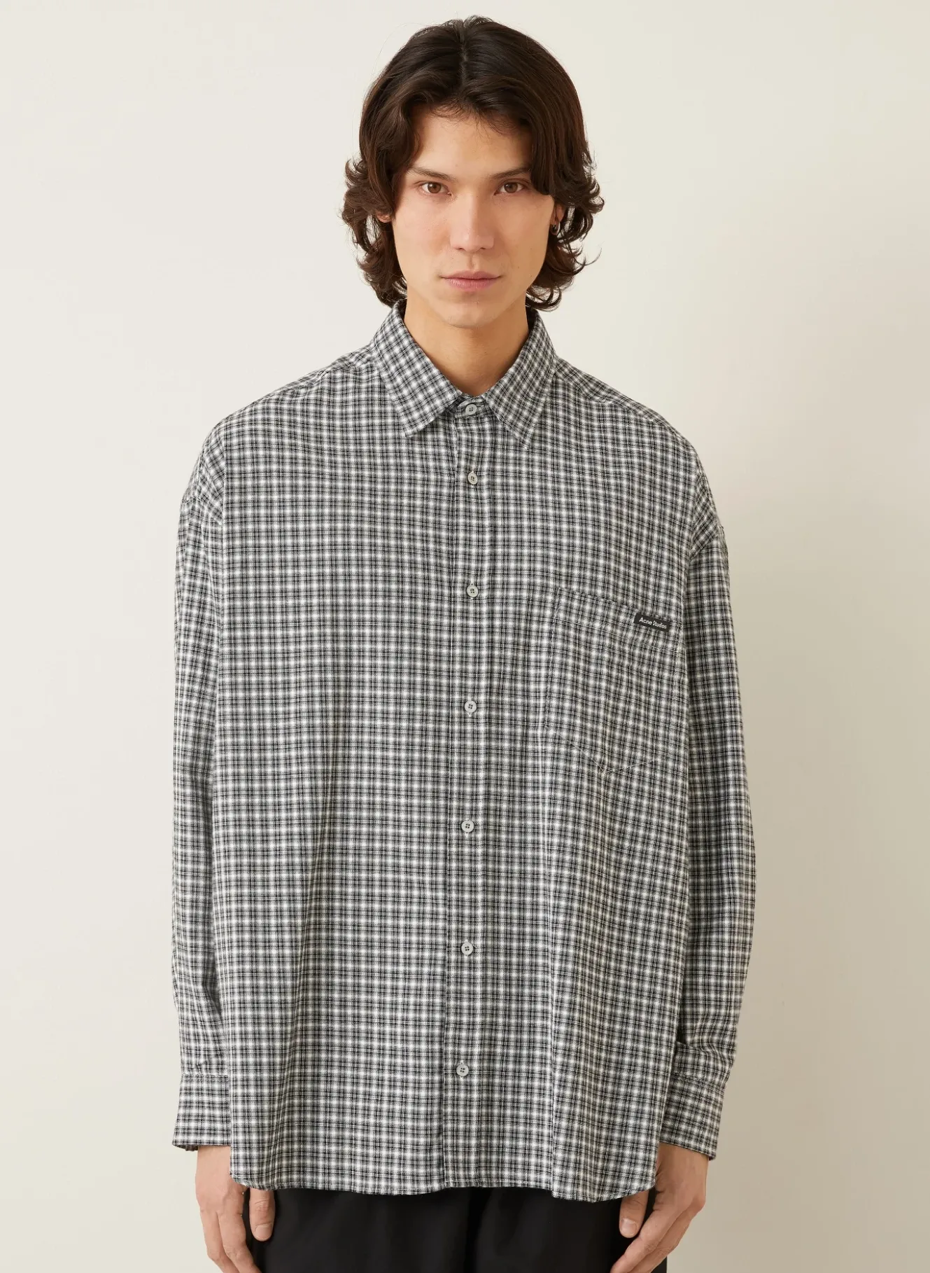 Flanellhemd Loose Fit