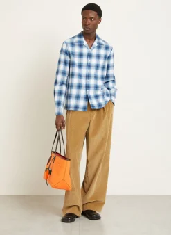 Flanellhemd Slim Fit