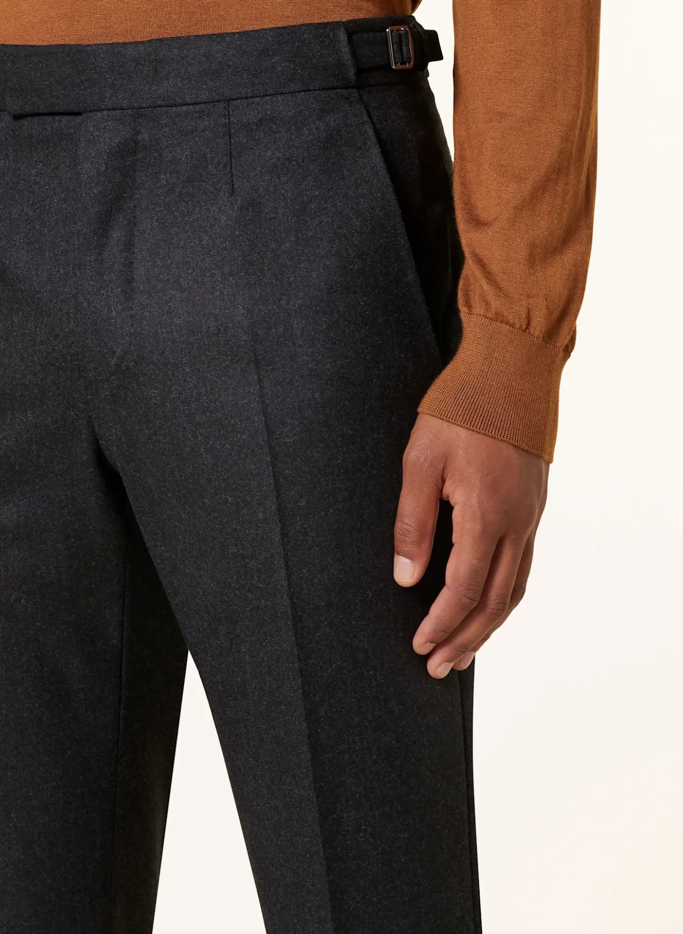 Flanellhose Narrow Fit